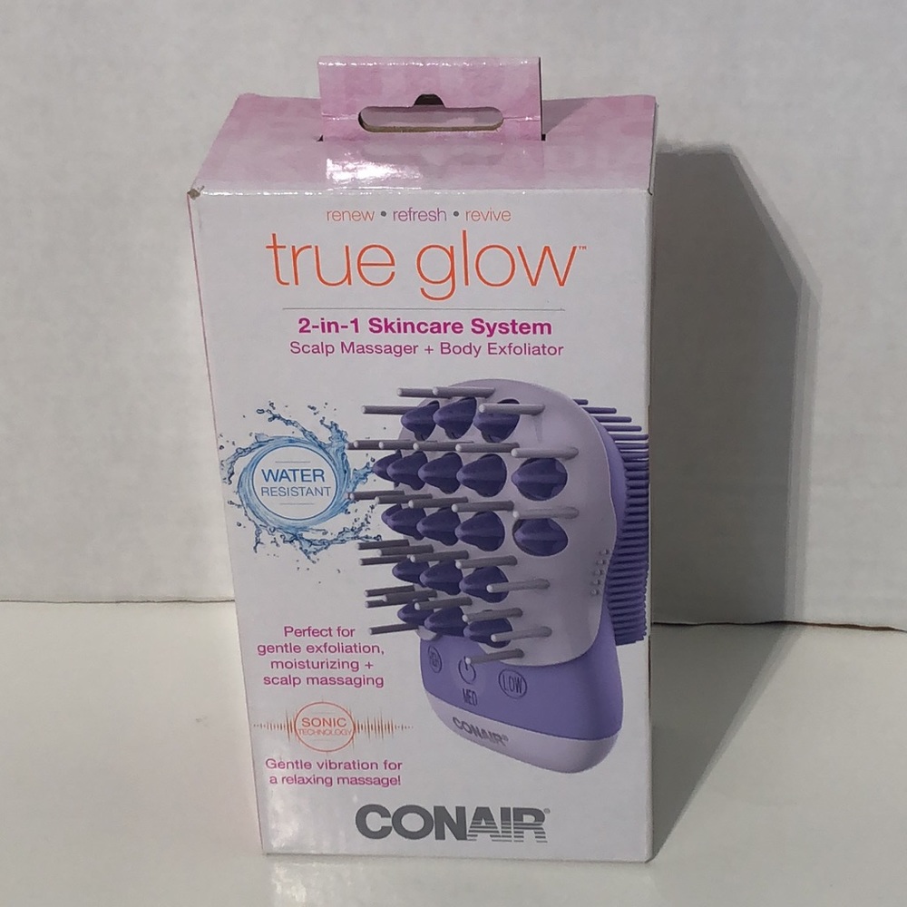 Conair 2 - 1 Skincare System Massager & Exfoliator
